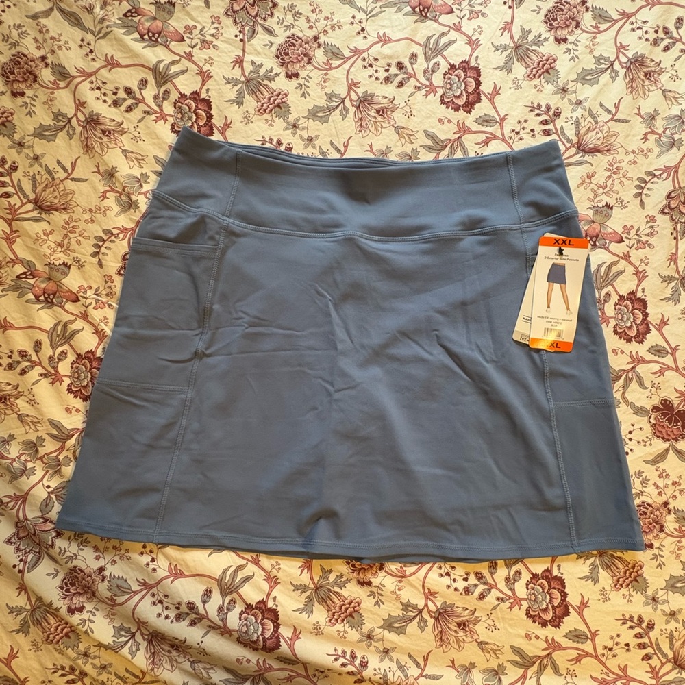 Skechers Women's Skater Skirt in Soft Blue